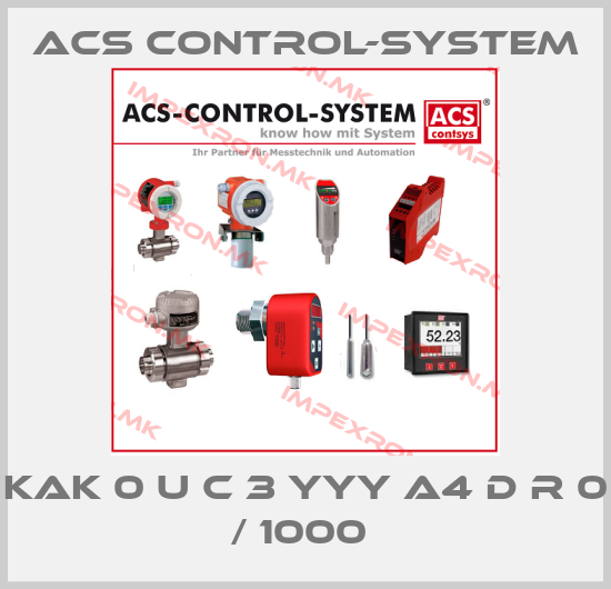 Acs Control-System-KAK 0 U C 3 YYY A4 D R 0 / 1000 price