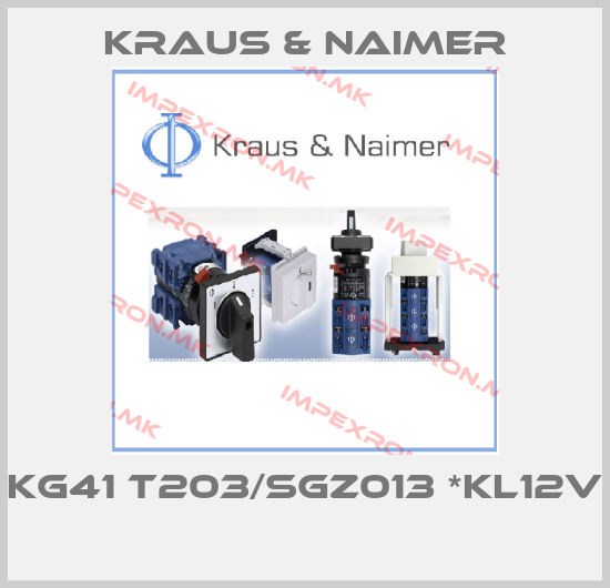 Kraus & Naimer-KG41 T203/SGZ013 *KL12V price
