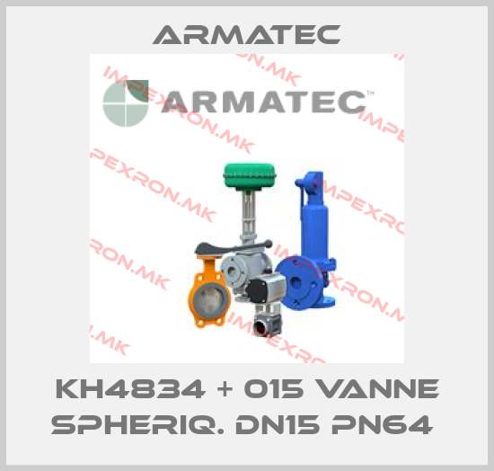 Armatec-KH4834 + 015 VANNE SPHERIQ. DN15 PN64 price