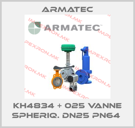 Armatec-KH4834 + 025 VANNE SPHERIQ. DN25 PN64 price