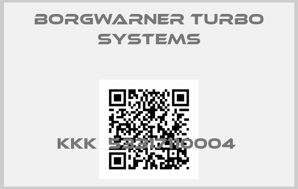 Borgwarner turbo systems-KKK  53317110004 price