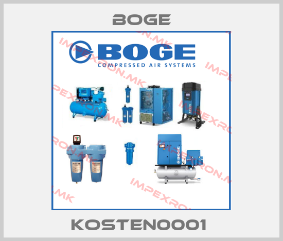 Boge-KOSTEN0001 price