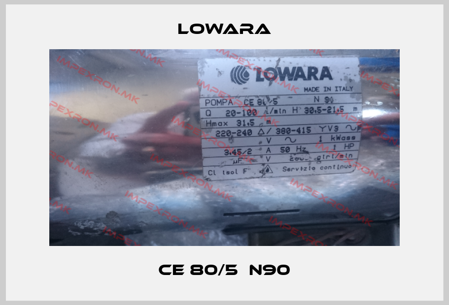 Lowara-CE 80/5  N90price