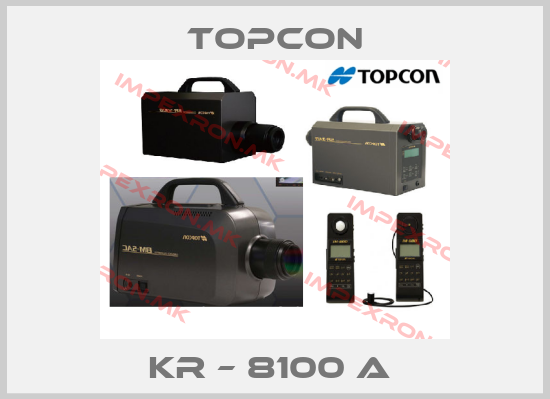 Topcon-KR – 8100 A price