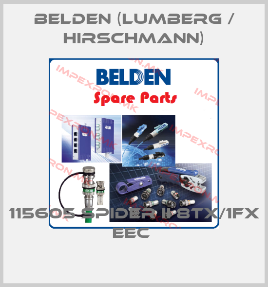Belden (Lumberg / Hirschmann)-115605 SPIDER II 8TX/1FX EEC price
