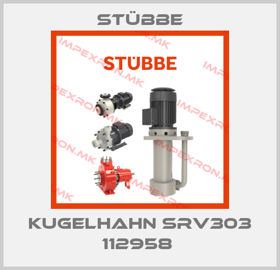 Stübbe-Kugelhahn SRV303 112958 price