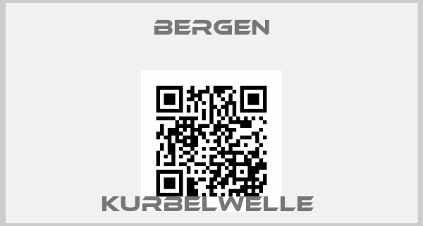 Bergen-KURBELWELLE price