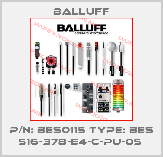 Balluff-P/N: BES0115 Type: BES 516-378-E4-C-PU-05 price