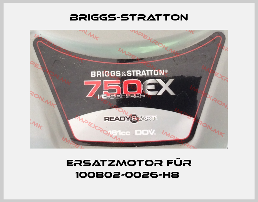 Briggs-Stratton-Ersatzmotor für 100802-0026-H8 price