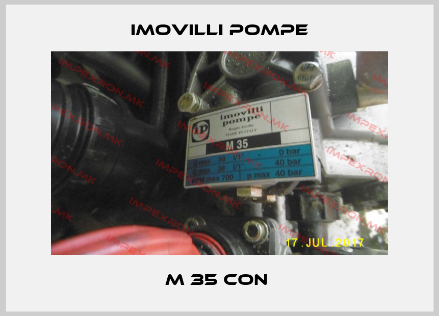 Imovilli pompe-M 35 CON price