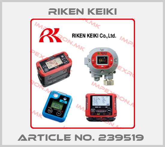 RIKEN KEIKI-Article no. 239519 price