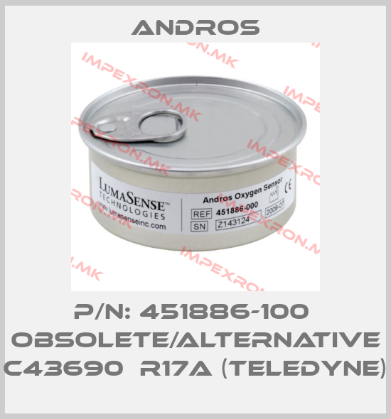 Andros-P/N: 451886-100  obsolete/alternative C43690‐R17A (Teledyne)price