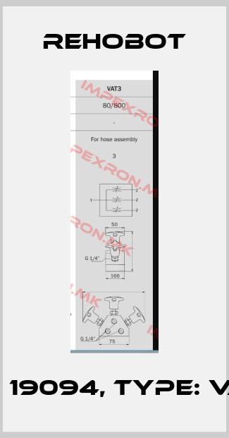 Rehobot-p/n: 19094, Type: VAT3price