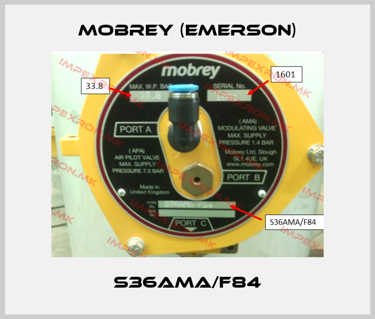 Mobrey (Emerson)-S36AMA/F84price