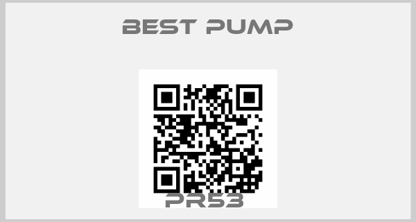 Best Pump-PR53 price