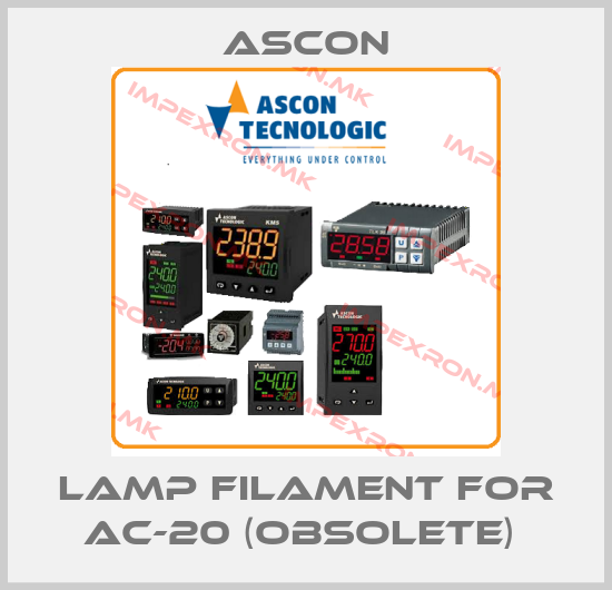 Ascon-LAMP FILAMENT FOR AC-20 (OBSOLETE) price