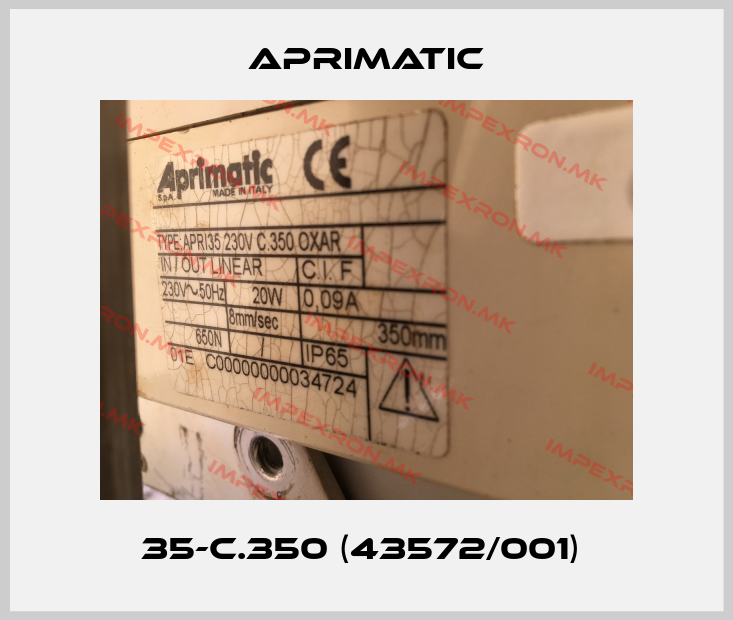 Aprimatic-35-C.350 (43572/001) price