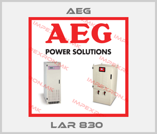 AEG-LAR 830 price