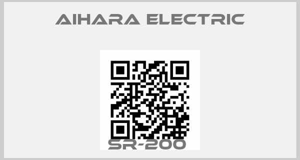 Aihara Electric-SR-200 price