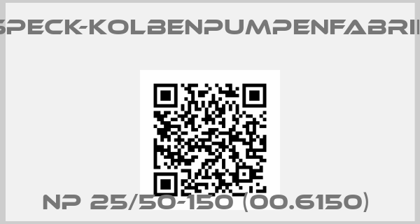 SPECK-KOLBENPUMPENFABRIK-NP 25/50-150 (00.6150) price