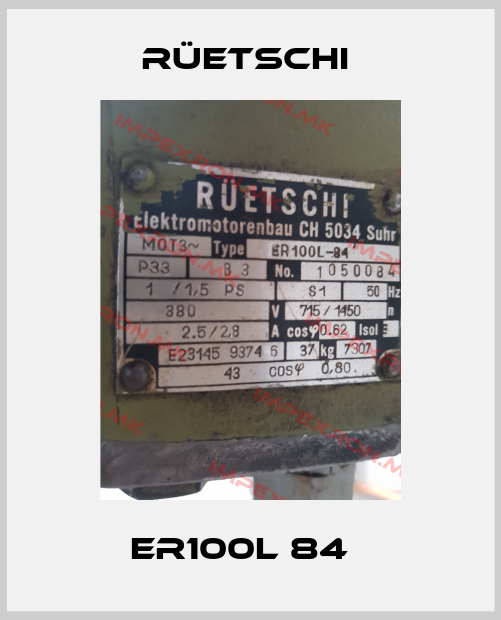 Rüetschi -ER100L 84  price