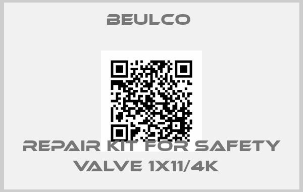 Beulco -repair kit for safety valve 1x11/4k  price