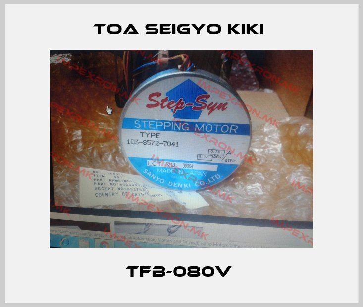 Toa Seigyo Kiki -TFB-080V price