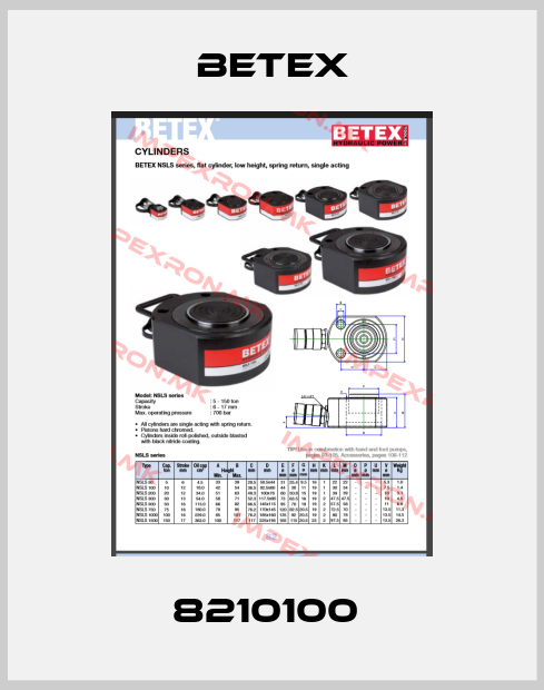 BETEX-8210100 price