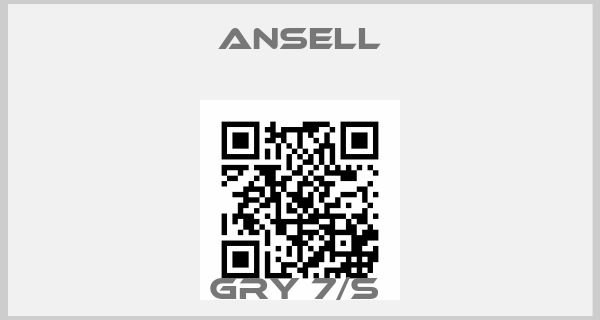 Ansell-GRY 7/S price