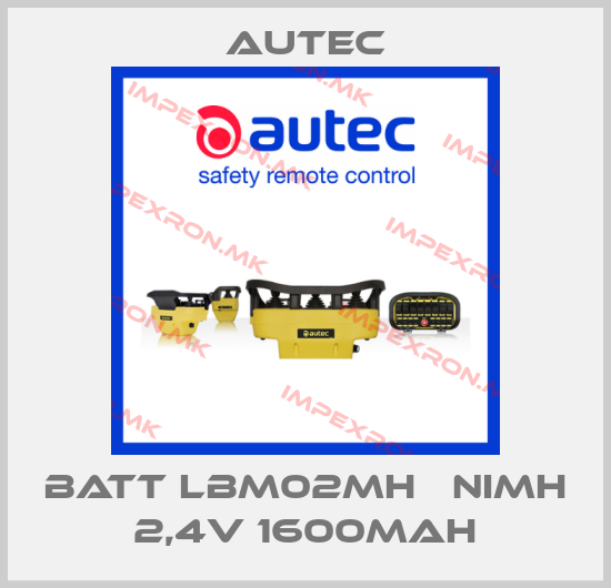 Autec-BATT LBM02MH   NiMH 2,4V 1600mAhprice