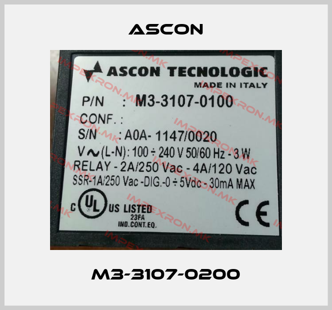 Ascon-M3-3107-0200price