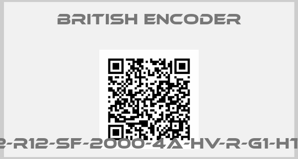British Encoder-260/2-R12-SF-2000-4A-HV-R-G1-HT-IP50price