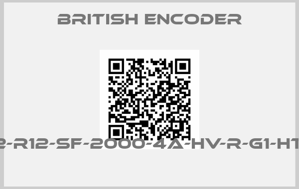 British Encoder-260/2-R12-SF-2000-4A-HV-R-G1-HT-IP50 price