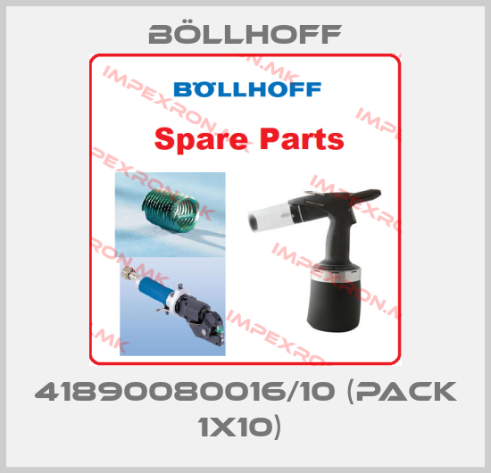 Böllhoff-41890080016/10 (pack 1x10) price