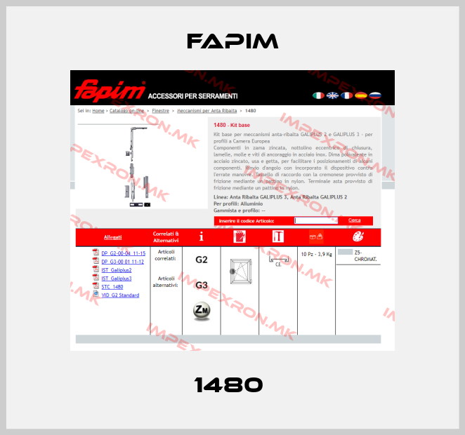 Fapim-1480 price