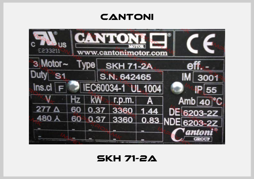 Cantoni-SKH 71-2Aprice