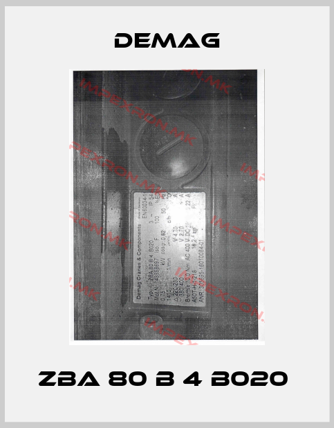 Demag-ZBA 80 B 4 B020 price