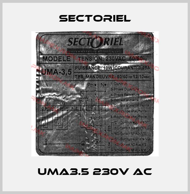 Sectoriel-UMA3.5 230V ACprice
