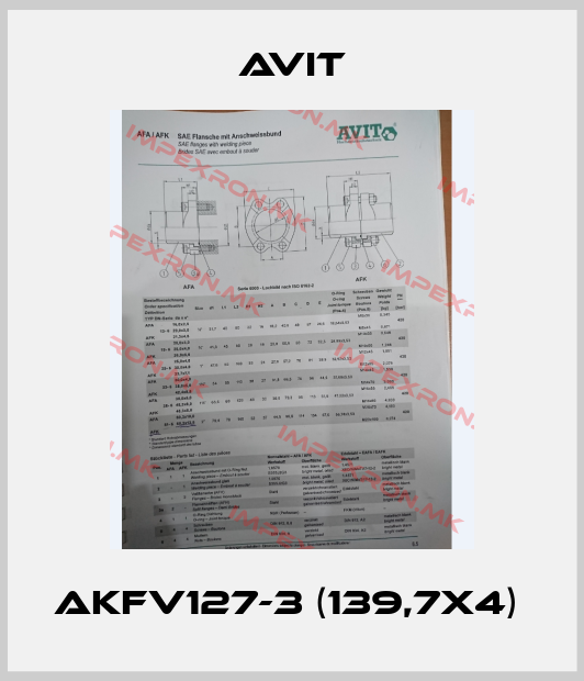 Avit-AKFV127-3 (139,7X4) price