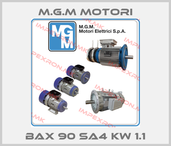 M.G.M MOTORI-BAX 90 SA4 kw 1.1price