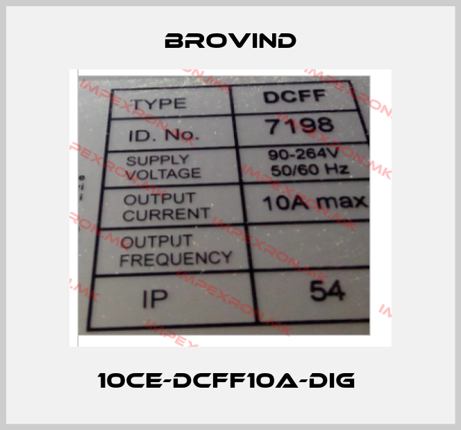 Brovind-10CE-DCFF10A-DIG price