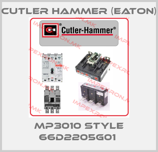 Cutler Hammer (Eaton)-MP3010 Style 66D2205G01 price