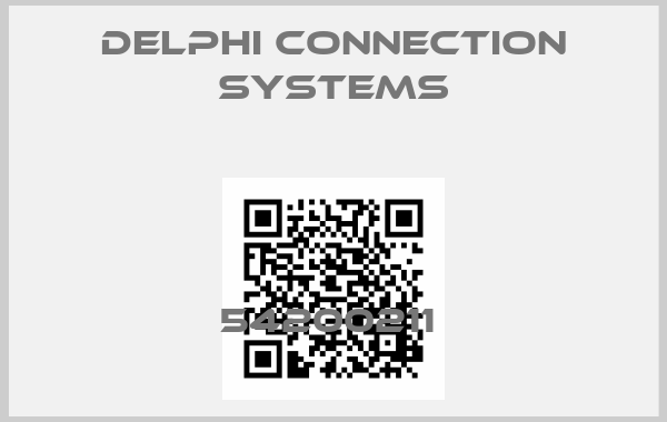 Delphi Connection Systems-54200211 price