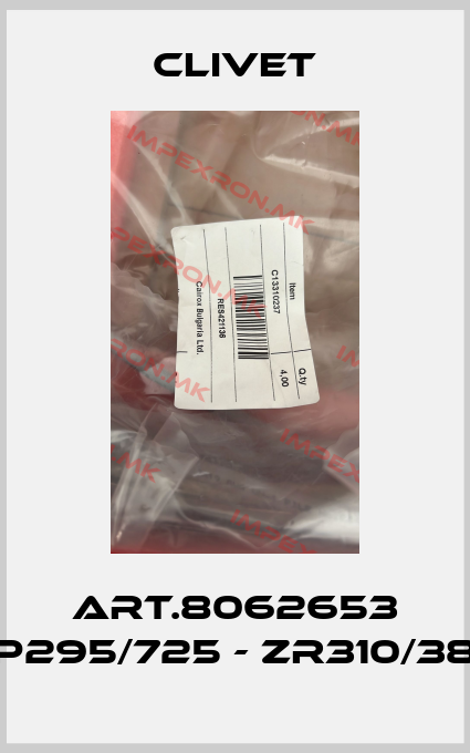 Clivet-ART.8062653 (ZP295/725 - ZR310/380)price