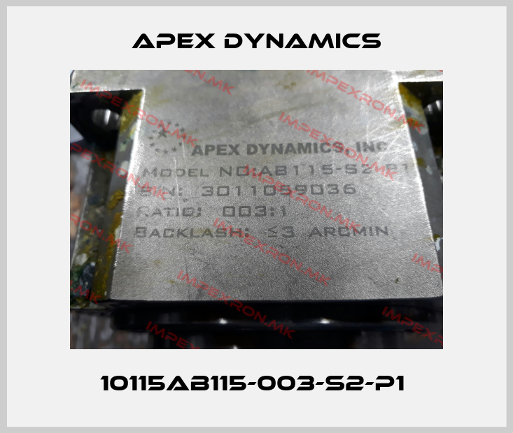 Apex Dynamics-10115AB115-003-S2-P1 price