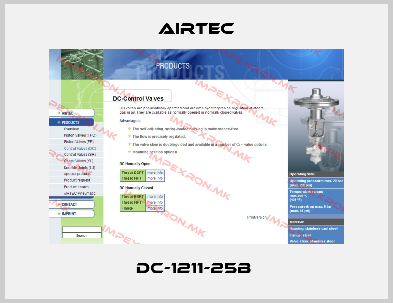 Airtec-DC-1211-25B price