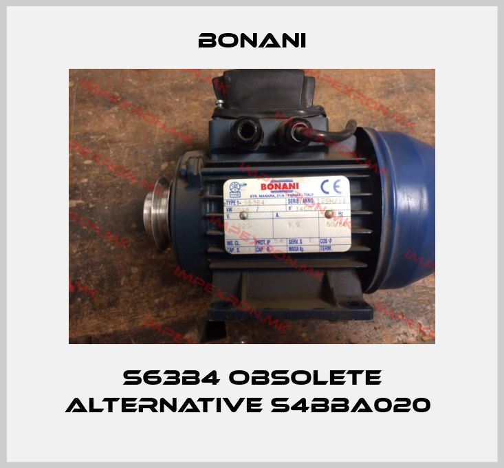 Bonani-S63B4 obsolete alternative S4BBA020 price