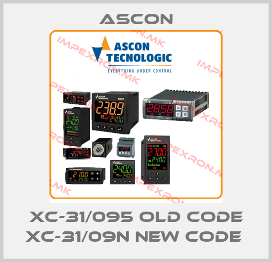 Ascon-XC-31/095 old code XC-31/09N new code price