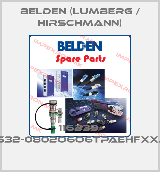 Belden (Lumberg / Hirschmann)-116239  RS32-0802O6O6TPAEHFXX.X. price