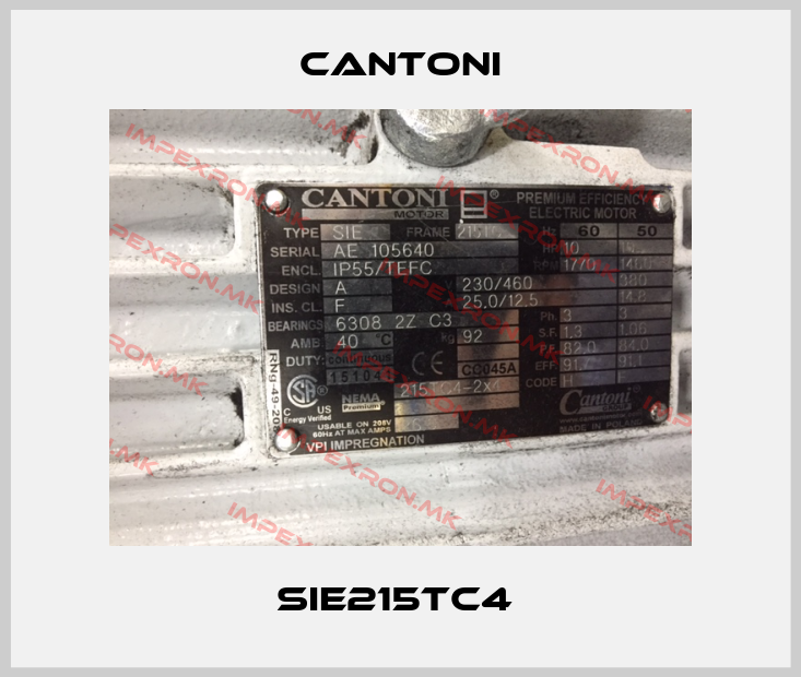 Cantoni-SIE215TC4 price